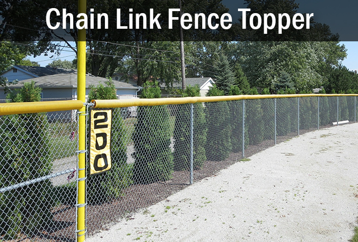 Chain Link Fences Afford Security to People and Player in Baseball Court